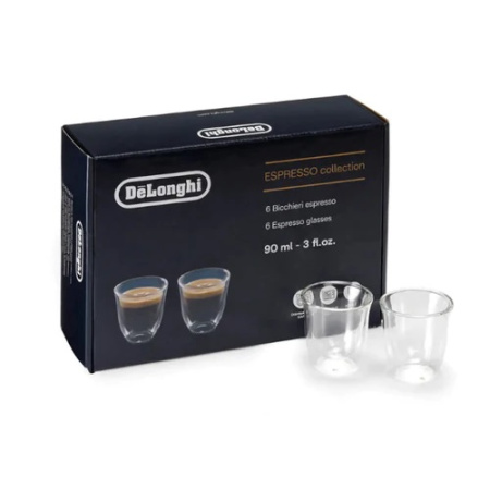 Набор стаканов Delonghi Espresso 90 мл 6 шт DLSC300 5513284431