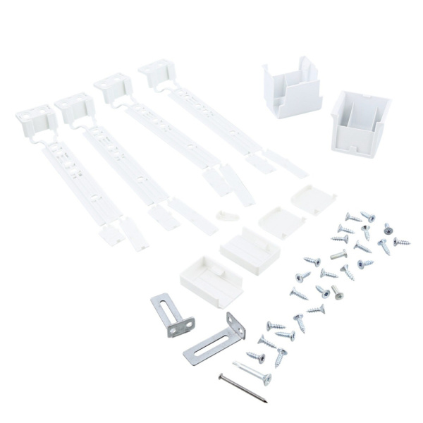 Комплект креплений фасада дверей для встраеваемого холодильника Electrolux 140046408039