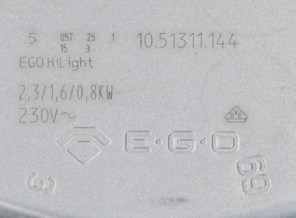 Конфорка для электроплиты Zanussi 10.51311.144 COK1063UN