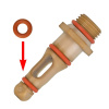 Уплотнительное кольцо штуцера носика для кофемашины Philips Saeco Gaggia 996530059419
