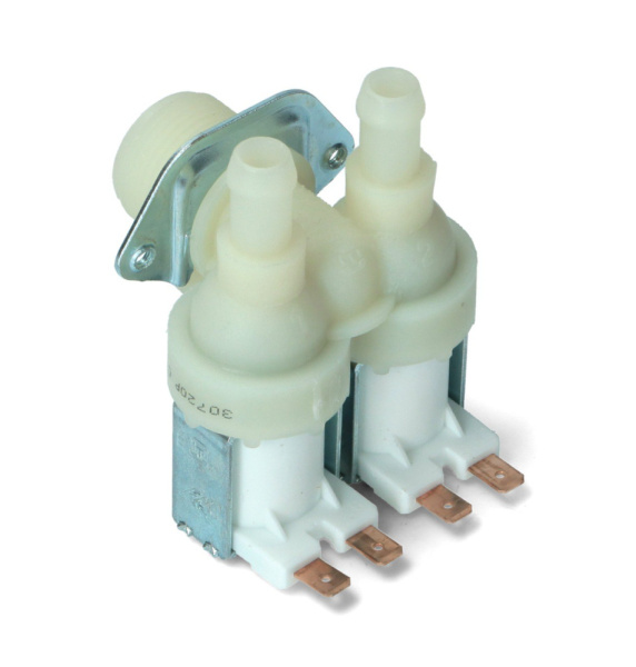 Электромагнитный клапан 2 v 90°. Ø12мм Universal-Eltek VAL021UN