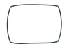 Уплотнитель двери духовки Smeg 754131039 COK715SM