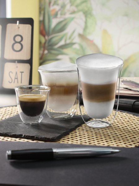 Набор стаканов Delonghi Fancy Collection 6шт 90 мл 270 мл 330 мл DLSC302 5513284451