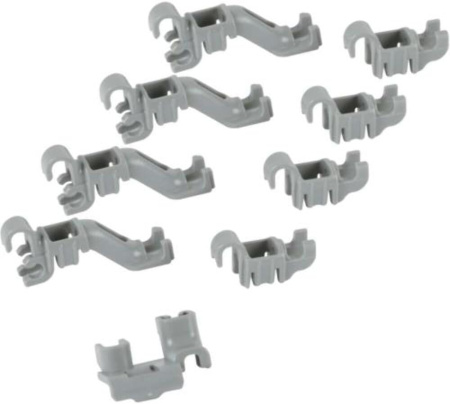 Зажим крепление тарелок нижней корзины для посудомоечной машины Bosch 00632372