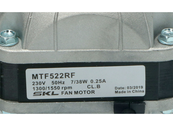 Мотор вентилятора 7W/38W MTF522RF