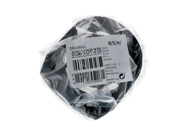 Фильтр для пылесоса Bosch 00650920 VAC312BO