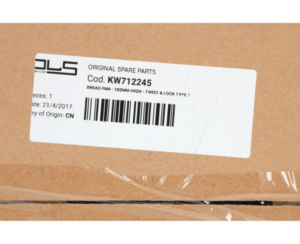 Чаша (форма, емкость, ведро) выпечки для хлебопечики Kenwood KW712245