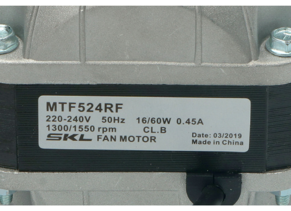 Мотор вентилятора 16W  MTF524RF