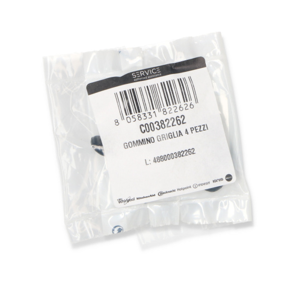 Ножки опорные для решётки варочной панели 4шт Indesit, Ariston, Whirlpool C00382262