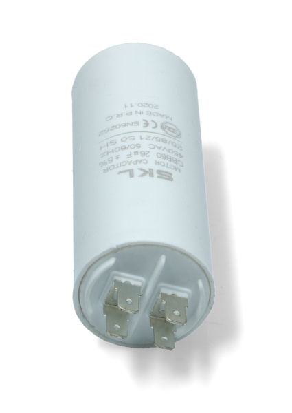 Конденсатор 26μF WB40, 450 В размер:Ø40x95 мм Universale CAP529UN