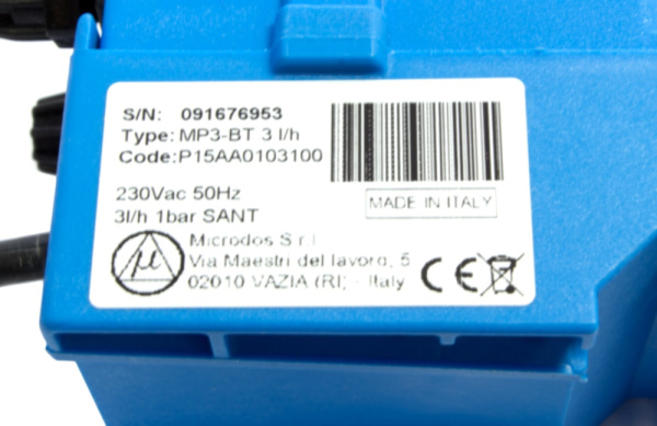 Шланговый (перистальтический) насос зл/ч с таймером MP3-BT  PMP701UN