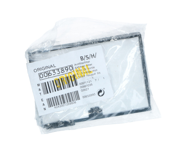 Фильтр для пылесоса Bosch Original 00633890